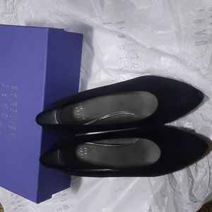 Stuart Weitzman black sude heals size 6B
